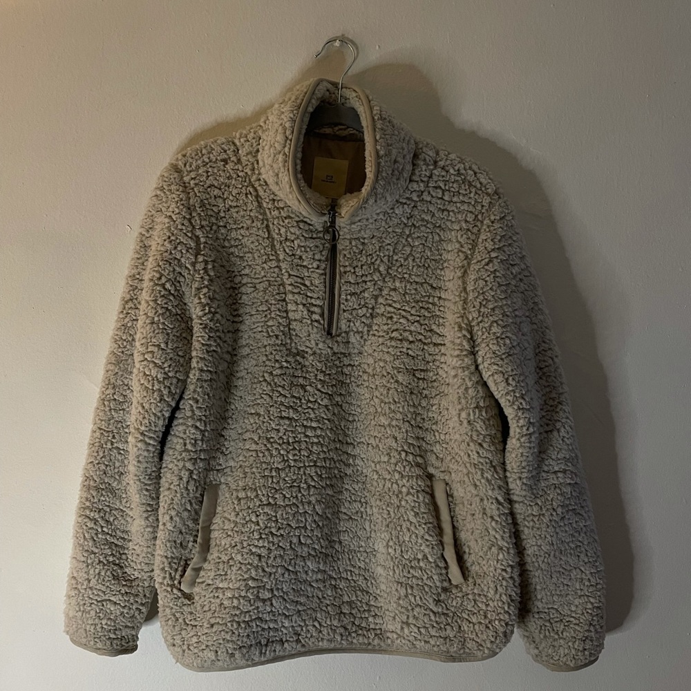 Fleece Pullover Sweater | Medium